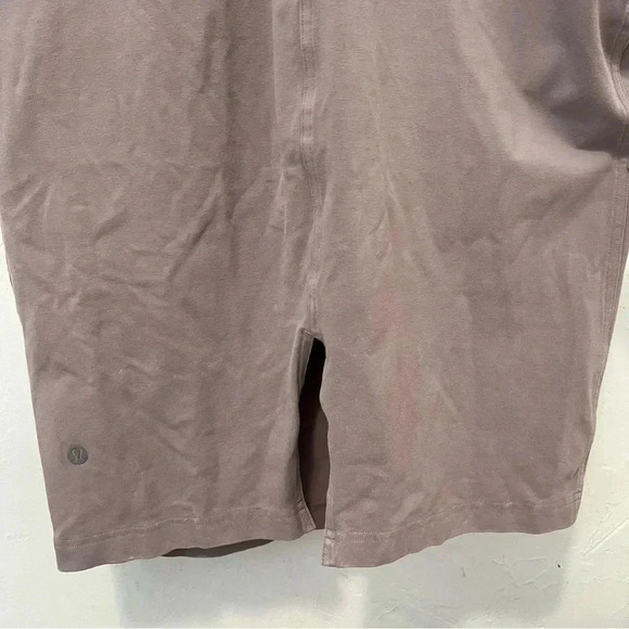 Lululemon Inner Glow Dress Lavender Practice Cotton Bodycon Size 6 Casual - Picture 9 of 16